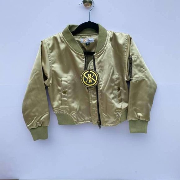 *NWT* 5T Satin Bomber - Picture 4 of 7